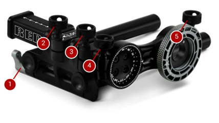 A black object with red dots

Description automatically generated