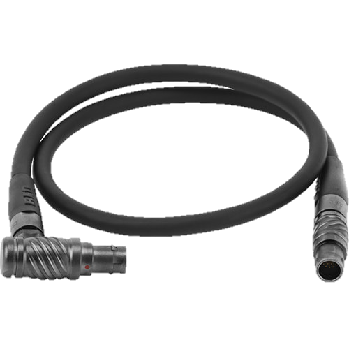 RED DIGITAL CINEMA LCD/EVF Cable (Right-Angle to Straight, 18")